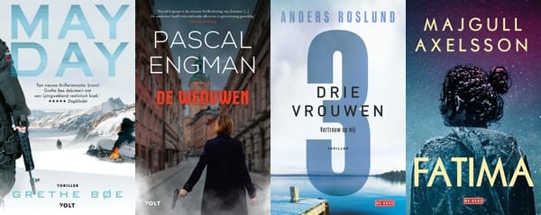 Vier nieuwe Scandithrillers