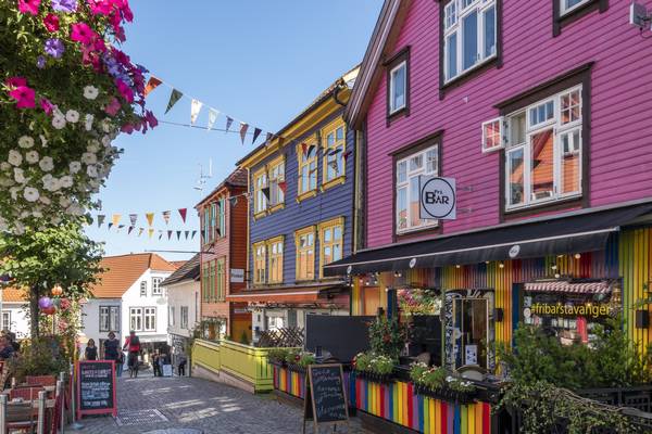 De kleurijke stad Stavanger - Foto Andrea Klaussner