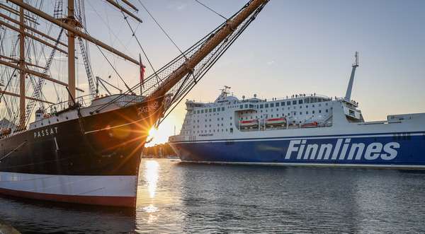 Finnlines Ferry in Travemünde 2 Foto Finnlines-Stephan Schmidt