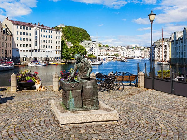 Art nouveau-stad Ålesund